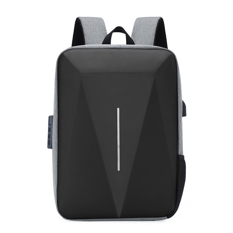 Mochila Masculina Oxford Impermeável G2 MOCHILA 8 Sr Alpha Cinza 