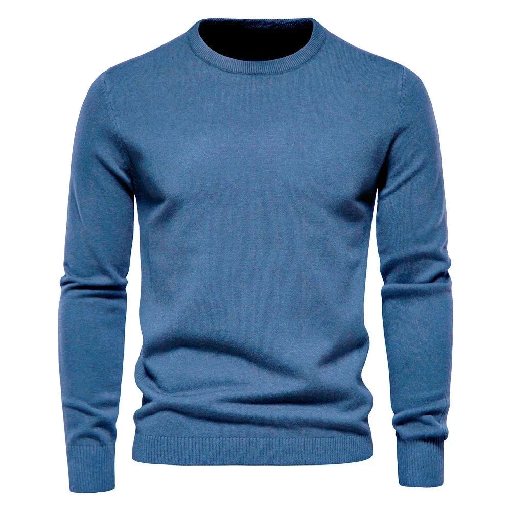 Suéter Masculino Básico G1 - SUETER 003 Sr Aflha Azul PP 50-55kg 