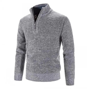 Suéter Masculino Casual Alpha G1 - SUETER 004 Sr Aflha Cinza Claro P 