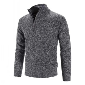 Suéter Masculino Casual Alpha G1 - SUETER 004 Sr Aflha Cinza Escuro P 
