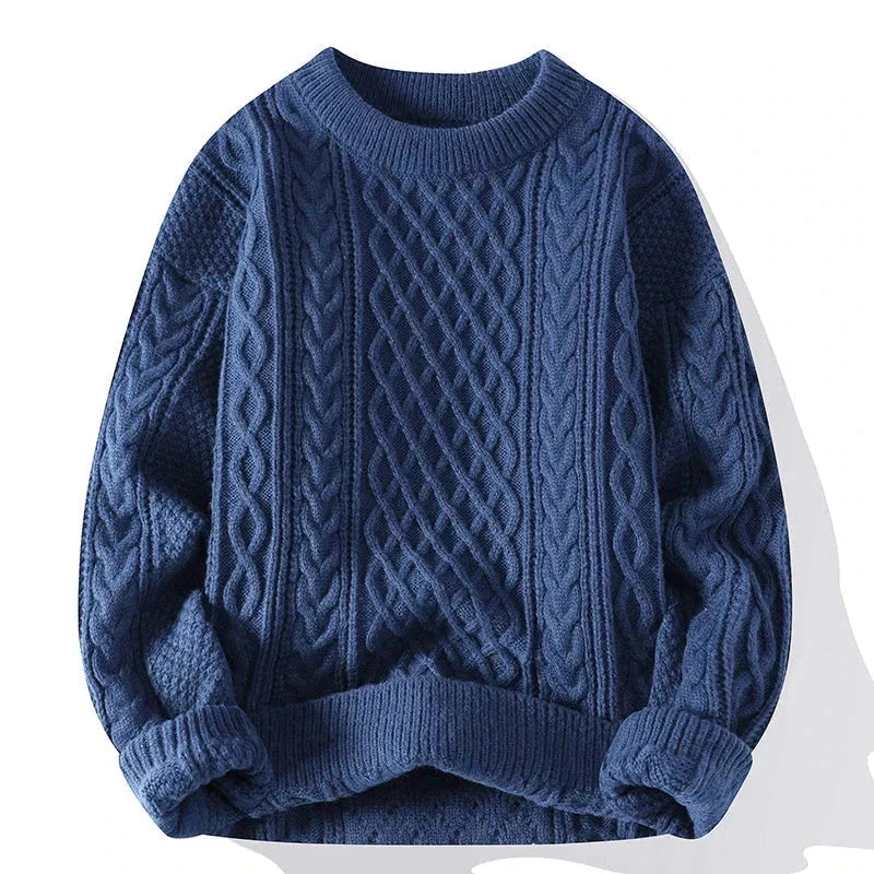 Suéter Masculino Casual Nova York G3 - Sueter 005 Sr Aflha Azul Marinho P 