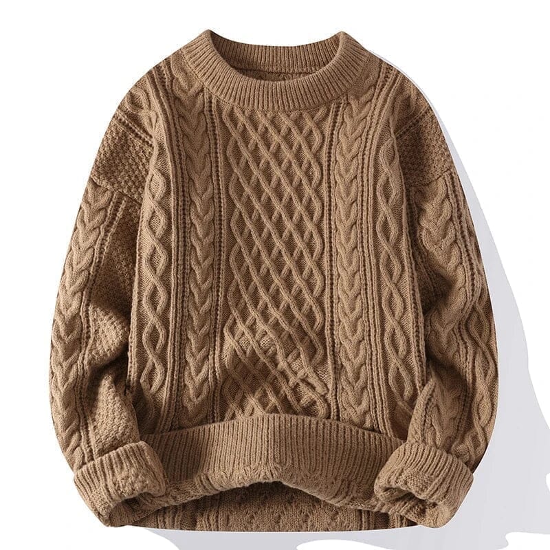 Suéter Masculino Casual Nova York G3 - Sueter 005 Sr Aflha Cáqui P 