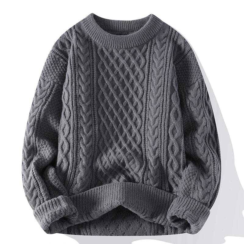 Suéter Masculino Casual Nova York G3 - Sueter 005 Sr Aflha Cinza P 