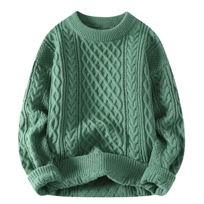 Suéter Masculino Casual Nova York G3 - Sueter 005 Sr Aflha Verde P 