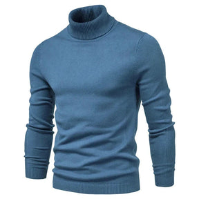 Suéter Masculino Gola Alta G3 - Sueter 006 Sr Aflha Azul P 50-55 kg 