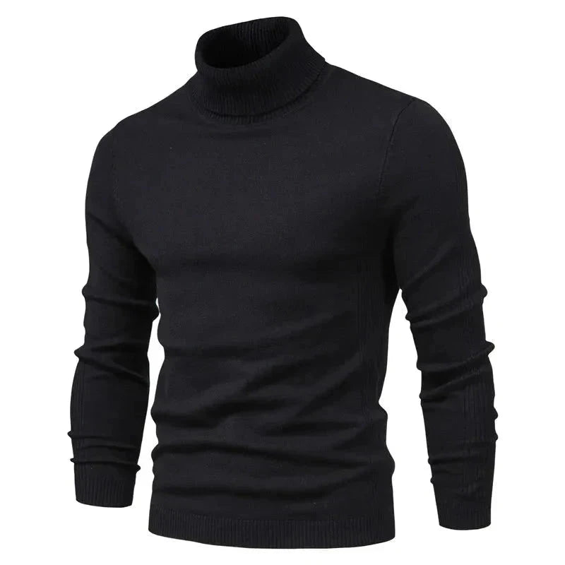 Suéter Masculino Gola Alta G3 - Sueter 006 Sr Aflha Preto P 50-55 kg 